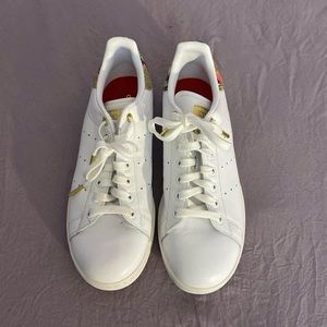 White Adidas size 10